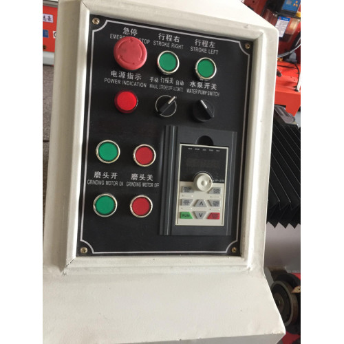 Control panel with buttons and indicators